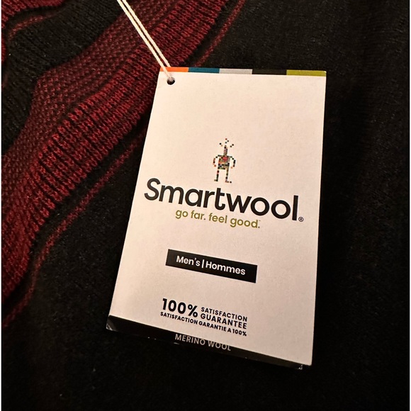 Smartwool Men's Sparwood Stripe Crew Sweater - Picture 4 of 6